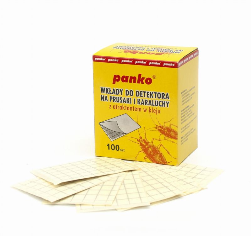 Wkłady do detektora INSECT MONITOR na prusaki karaczany karaluchy panko 100 szt.