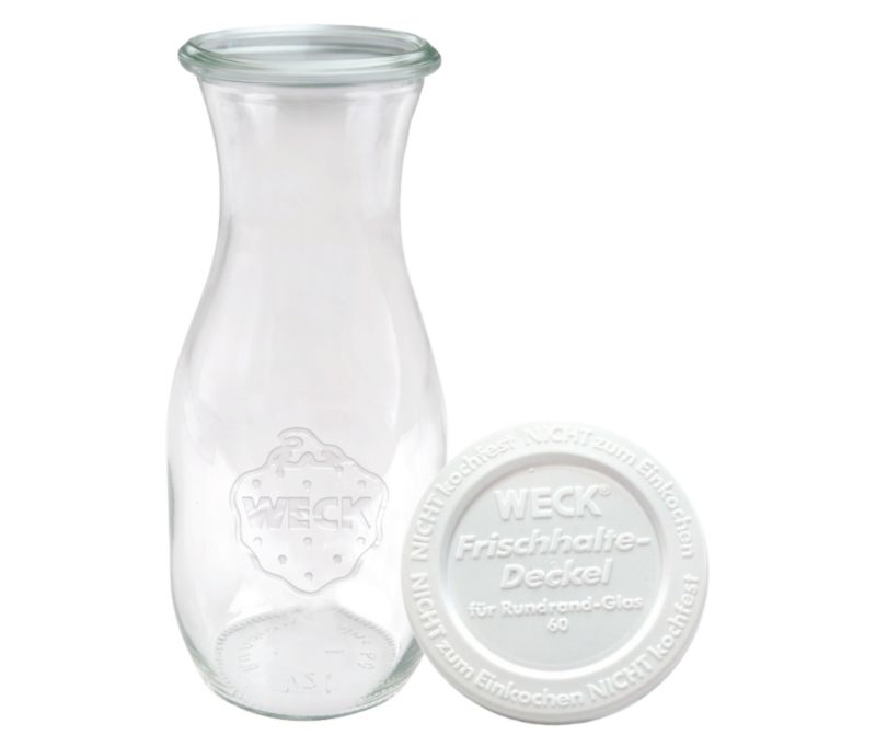 Karafka MODO24 Weck 1062 ml fi 60 plastikowe wieko 1 kpl.