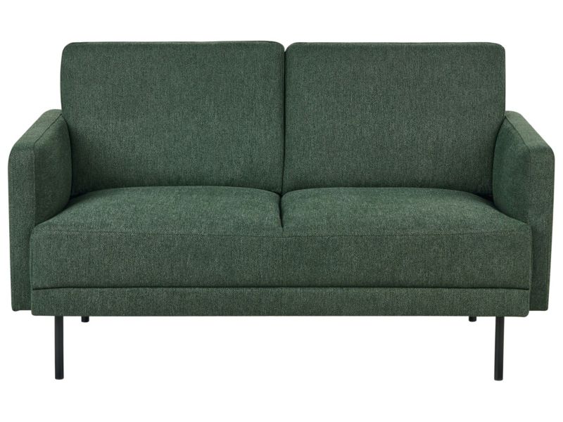 Sofa Breda Ciemnozielony dla 2 osób 1 szt.