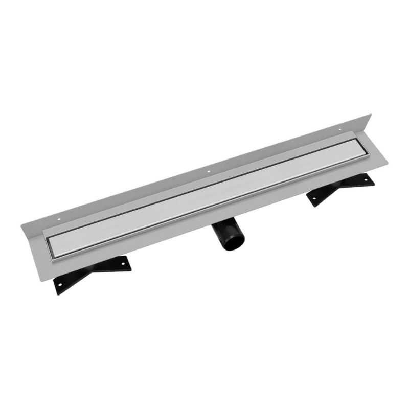 Odpływ liniowy przyścienny Vogi Premium SL X ruszt Duo pod płytkę 70 cm stalowy 1 szt.