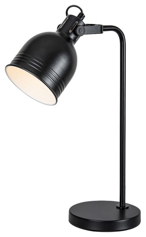 Lampa biurkowa Rabalux Flint czarna 1 x E14 x 25W IP20 wym: 44 x 22.5 x 22.5 cm metal - 1 szt.