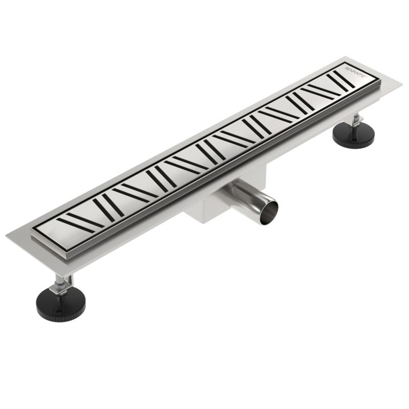 Odpływ liniowy SEVANTE z maskownicą WK187 70 cm inox FLAT 1szt.