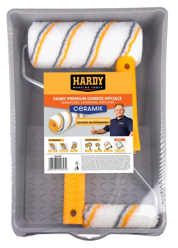 Zestaw malarski Hardy ceramik z kuwetą 5 elementów