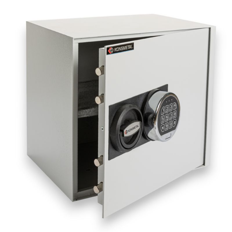 Sejf Konsmetal Koliber 45 laptop 17" zamek elektroniczny kl. A kl. bezpieczeństwa S1 1 szt