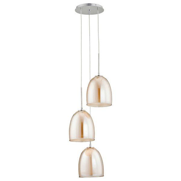 Lampa wisząca Alfa Ronda 1420 chromowana nowoczesna 3xE27 x 15W 1 szt.