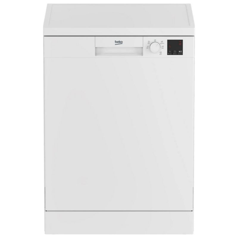 Zmywarka wolnostojąca BEKO DVN 05320W 60 cm biała 3 szuflady na sztućce 1szt.