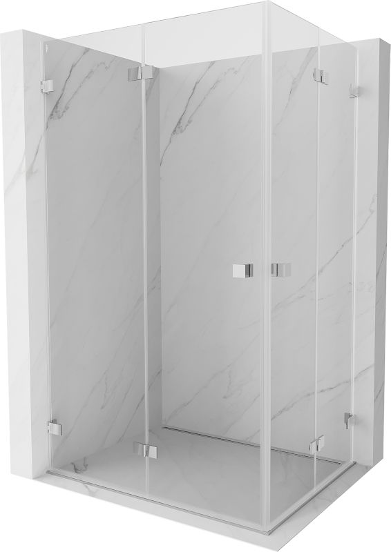 Kabina prysznicowa Mexen Lunar-F transparent chrom 80x70 cm 836-080L-070P-01-00 1 szt.