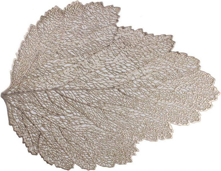 Podkładka na stół Lehti 47 x 36 cm złota