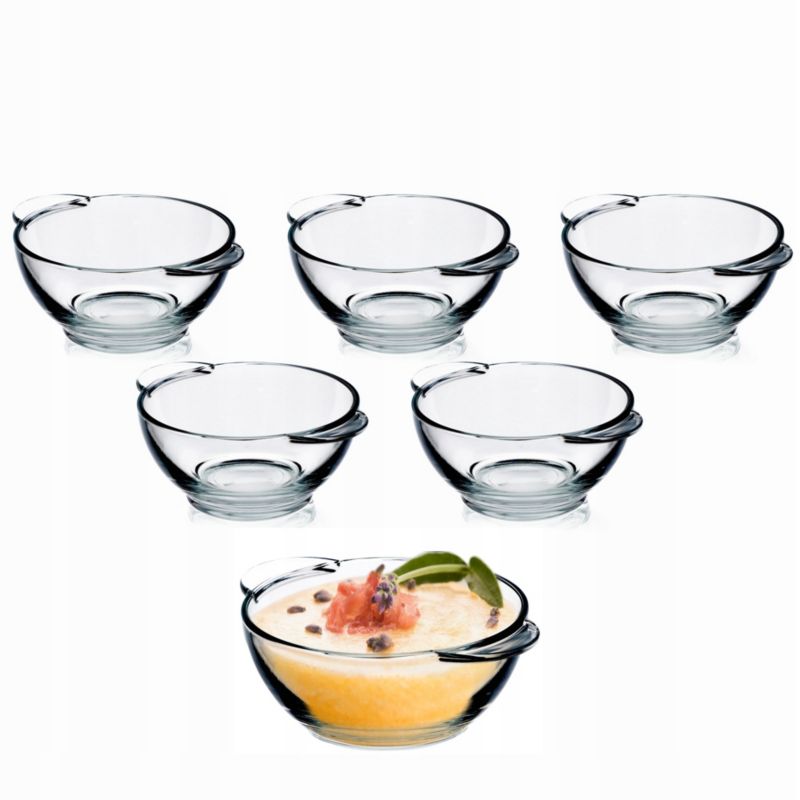 Miska KADAX Komplet Bulionówka Do Zupy 400 ml 6 szt