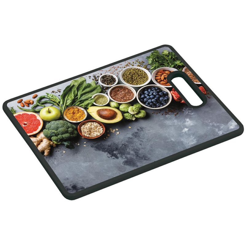 Deska do krojenia KESPER ze wzorem czarna 38x30 cm 1 szt.