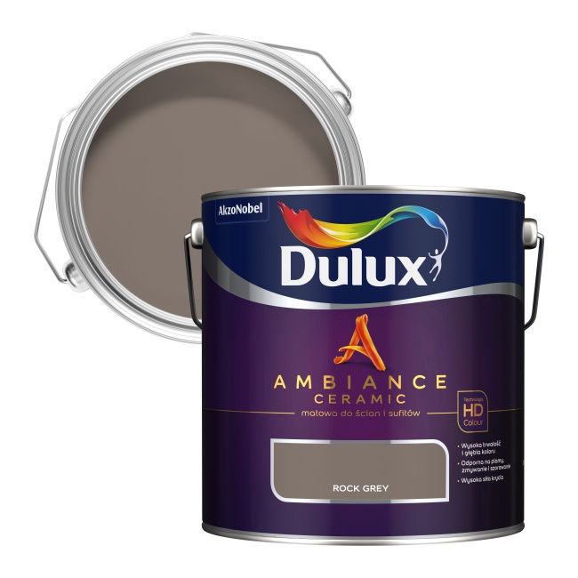 Farba Dulux Ambiance Ceramic rock grey 2,5 l