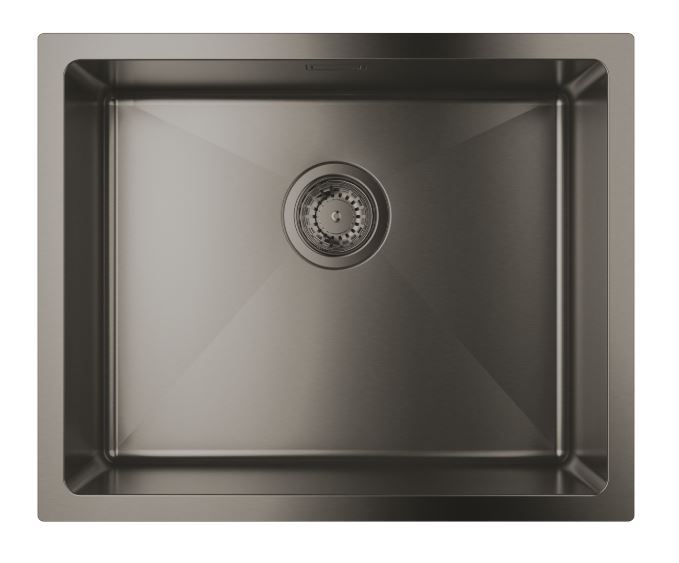 Zlewozmywak GROHE K700U wpuszczany jednokomorowy brushed hard graphite 1 szt.