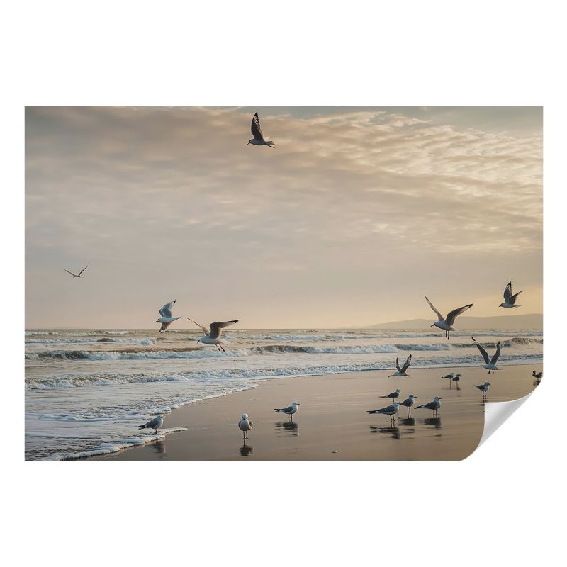 Fototapeta samoprzylepna Wallfluent 152x104 cm Nadmorski spokój Dla Miłośników Przyrody I Morskich Widoków 1 szt.