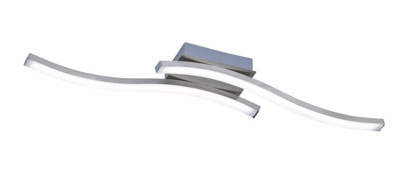 Lampa sufitowa wisząca RL Route 9326 srebrno-biała nowoczesna wbudowany LED 5W 1 szt.