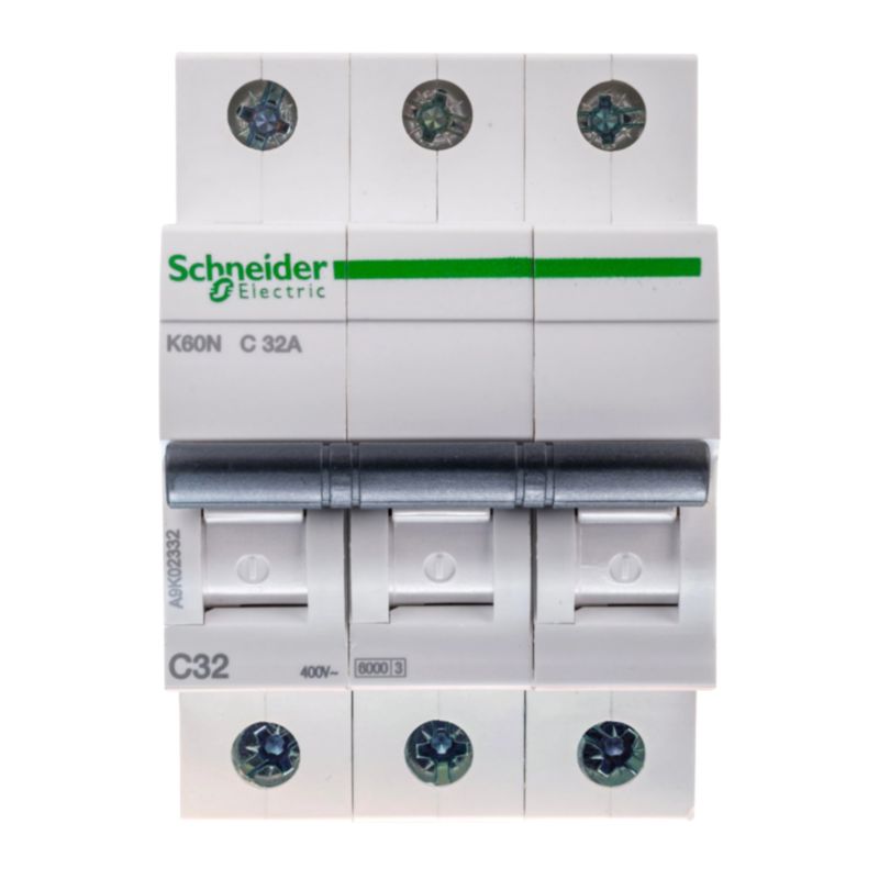 Wyłącznik nadprądowy Schneider K60N A9K02332 3P C 32A 6 kA AC IP20 1 szt.