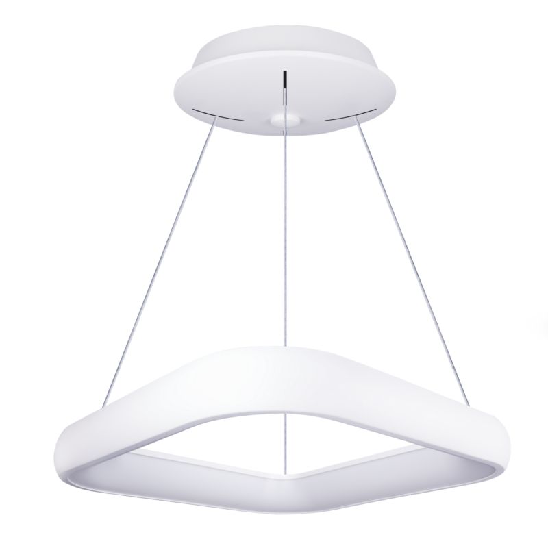 Lampa wisząca Diadem 1 Volteno Biała 1 szt