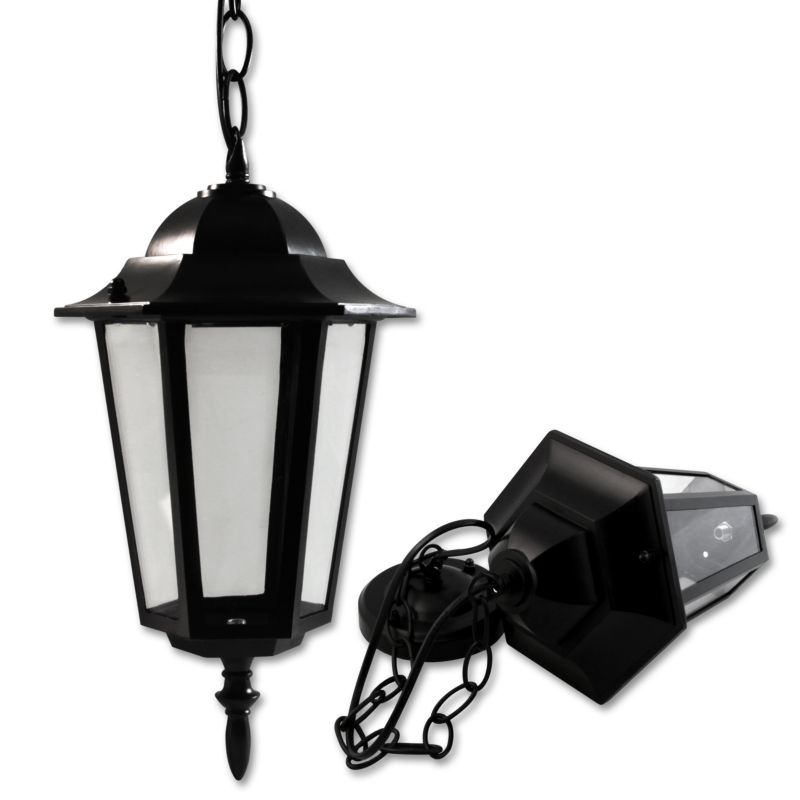 Lampa wisząca E27 LED MasterLED Victoria IP44 ogrodowa zewnętrzna czarna 1 szt.