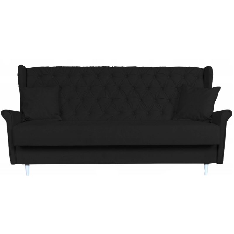 Sofa do salonu rozkładana Family Meble GAJA czarna 1szt