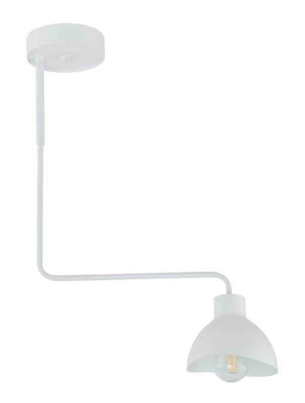 Lampa sufitowa wisząca Sigma Lighting Holi 1161 biała minimalistyczna 1xE27 x 1 szt.