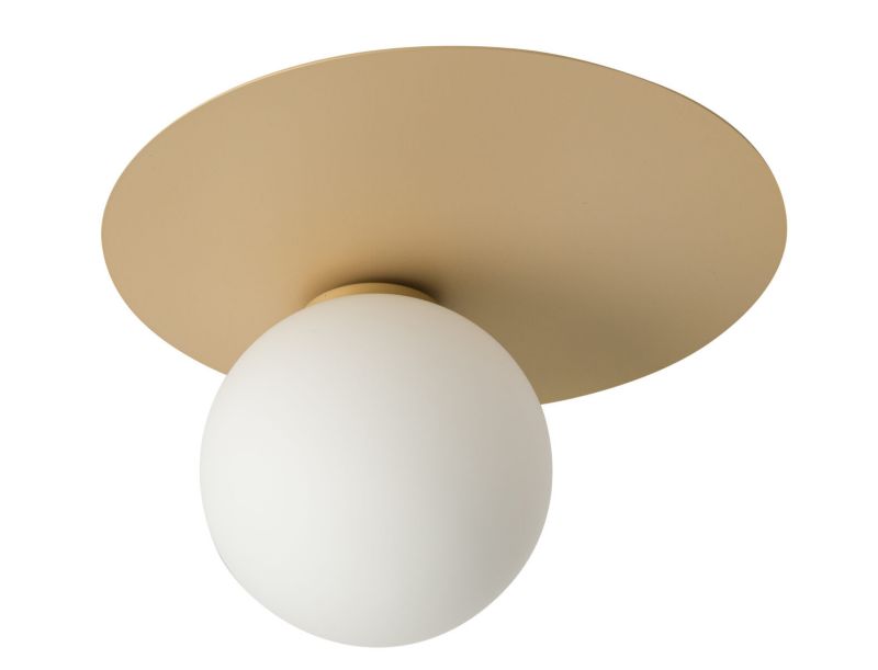 Lampa sufitowa wisząca Sigma Lighting Argon 5869 złoto-biała dekoracyjna 1xG9 x 1 szt.