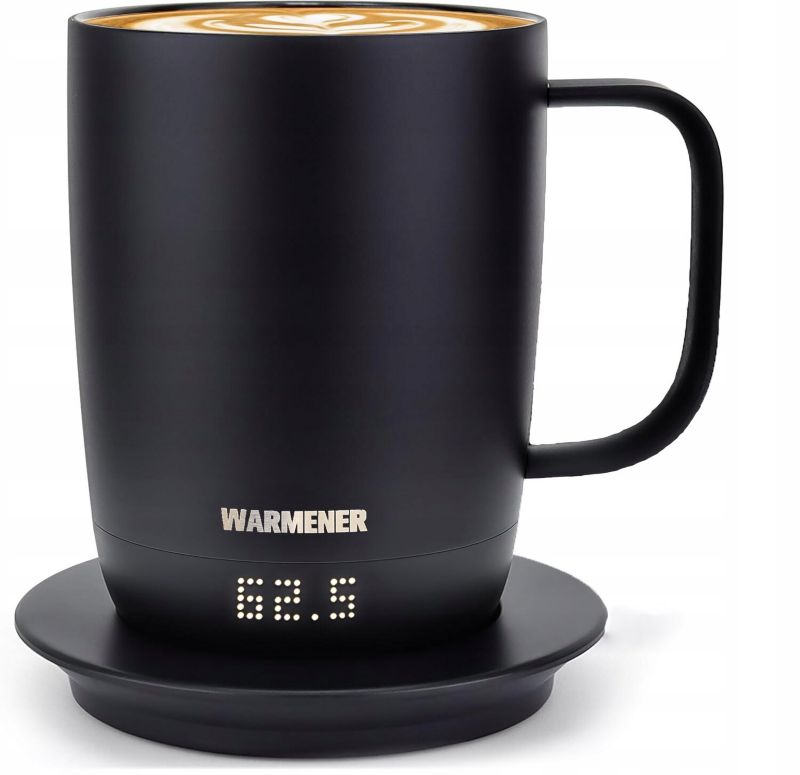 Kubek podgrzewany WARMENER HeatMug smart podgrzewacz USB do kawy herbaty 1 szt