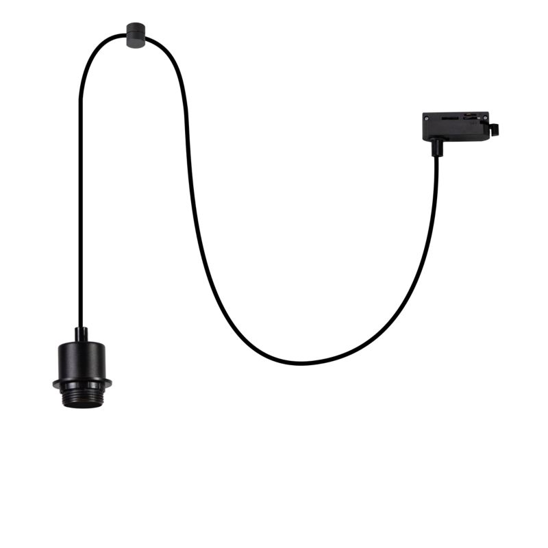 Zawiesie Milagro Hang Track 1xE27 1-obwodowe czarne