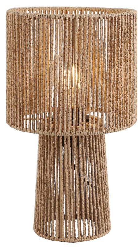 Lampa stołowa Breena 1 x E27 brąz