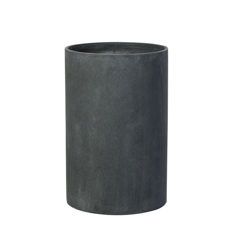 Donica z włókna szklanego D101C grafitowy beton Z Wkładem SWIP 17 l 1 szt.