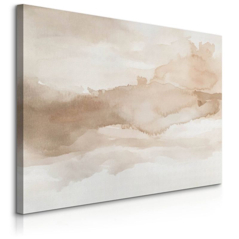 Obraz Muralo Beżowy Mural Abstrakcja Styl Boho 120x80 cm 1 szt.