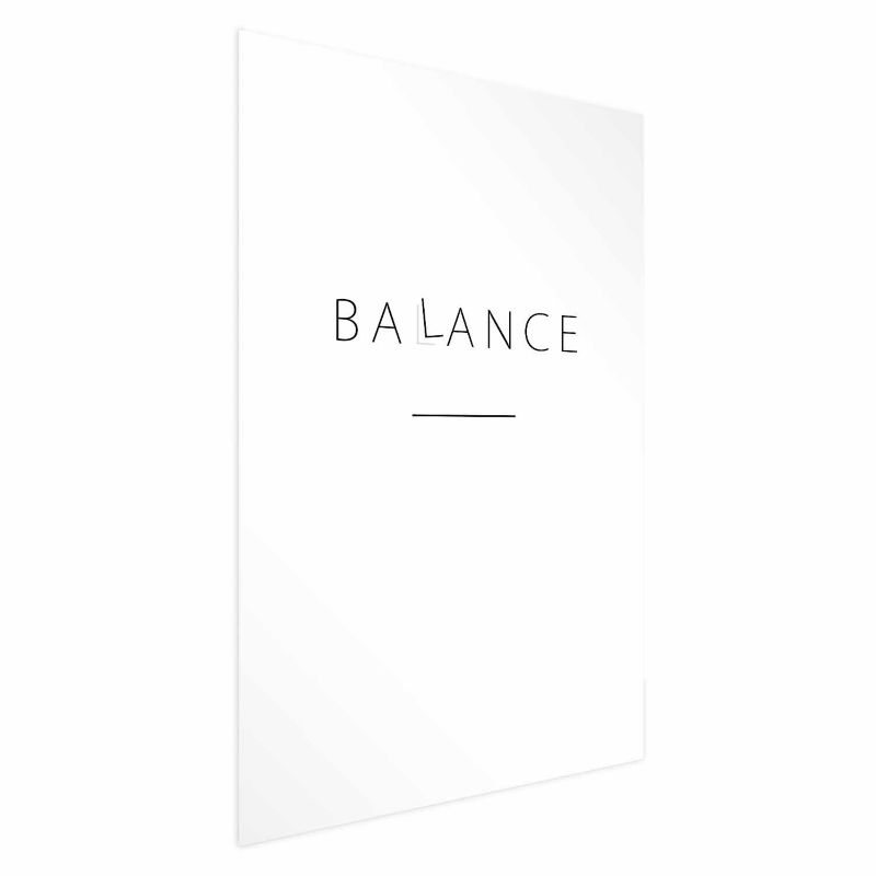Plakat Artgeist Balance 60x90 cm bez ramy 1 szt