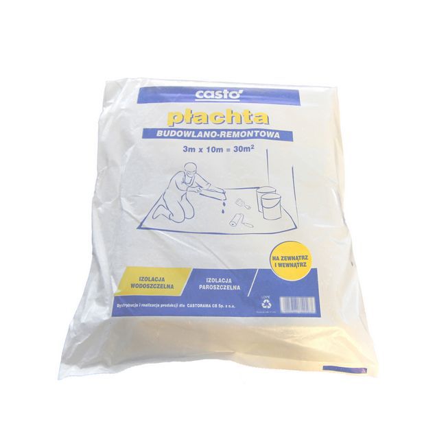 Płachta budowlano-remontowa Diall 3 x 10 m 30 m2