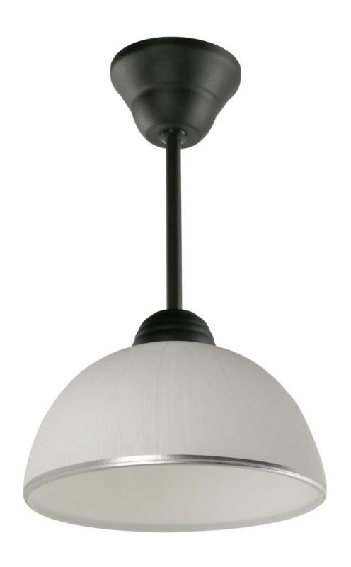 Lampa sufitowa wisząca Lampex Cyrkonia czarno-biała wym: 29 x 18 x 18 cm 1xE27 x 60W 1 szt.