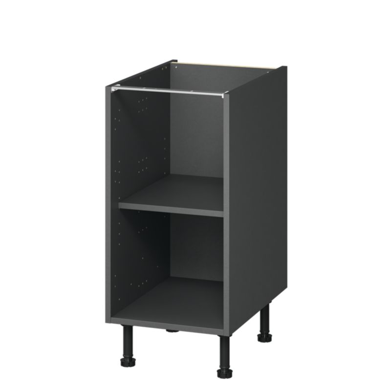 Korpus szafki kuchennej dolnej GoodHome Caraway 40cm szary