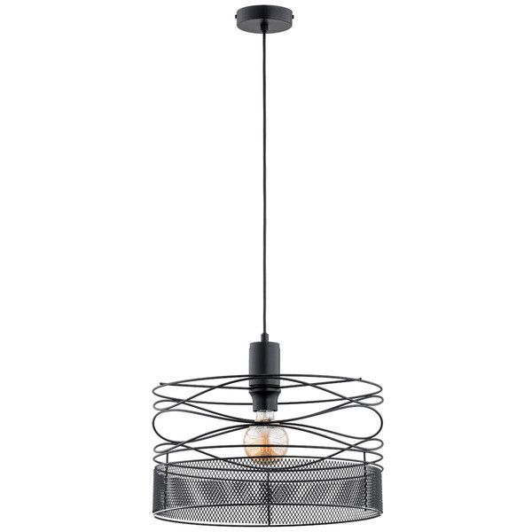 Lampa wisząca Alfa Diuk 3348 czarna dekoracyjna 1xE27 x 15W 1 szt.