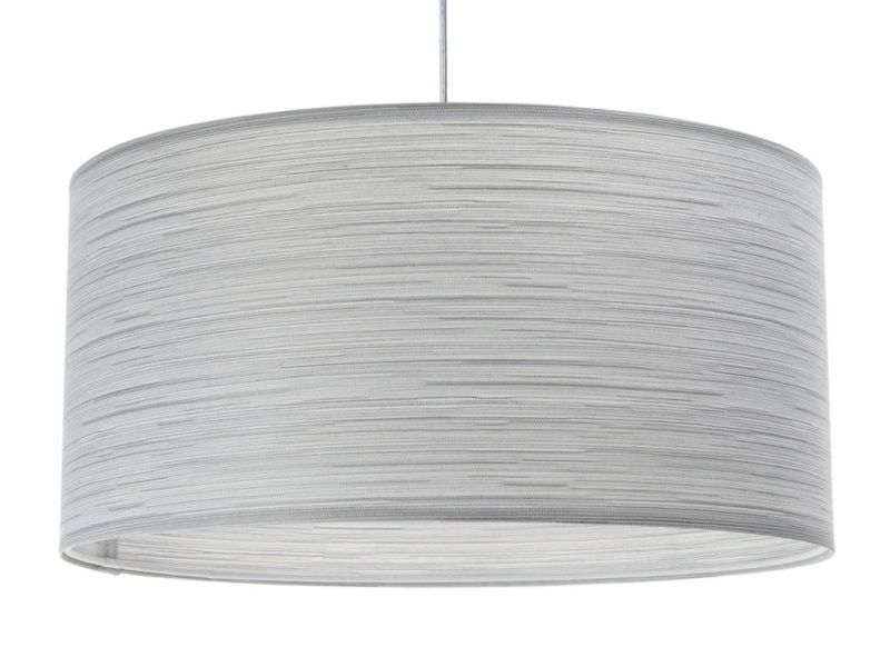 Lampa Bps Koncept wisząca NATURAL SILVER 50 jasnoszara + regał 1 szt