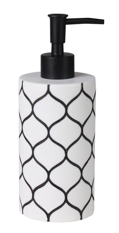 Dozownik do mydła Splendid Net biały
