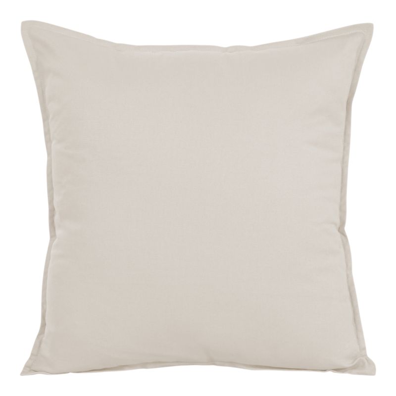 Poszewka GoodHome Hiva 60 x 60 cm bawełniana jasno beżowa