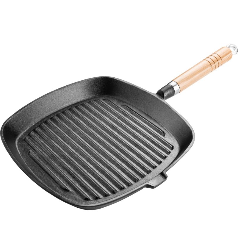 Patelnia Żeliwna Lamart LT1063 Grillowa 24 cm 1szt