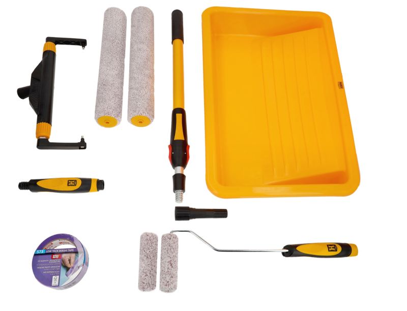 Zestaw malarski Hardy z kuwetą 9 elementów