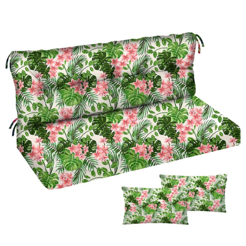 Poduszka materac na huśtawkę Classic FEROCITY Palm jasny 120x50x50 1 szt.