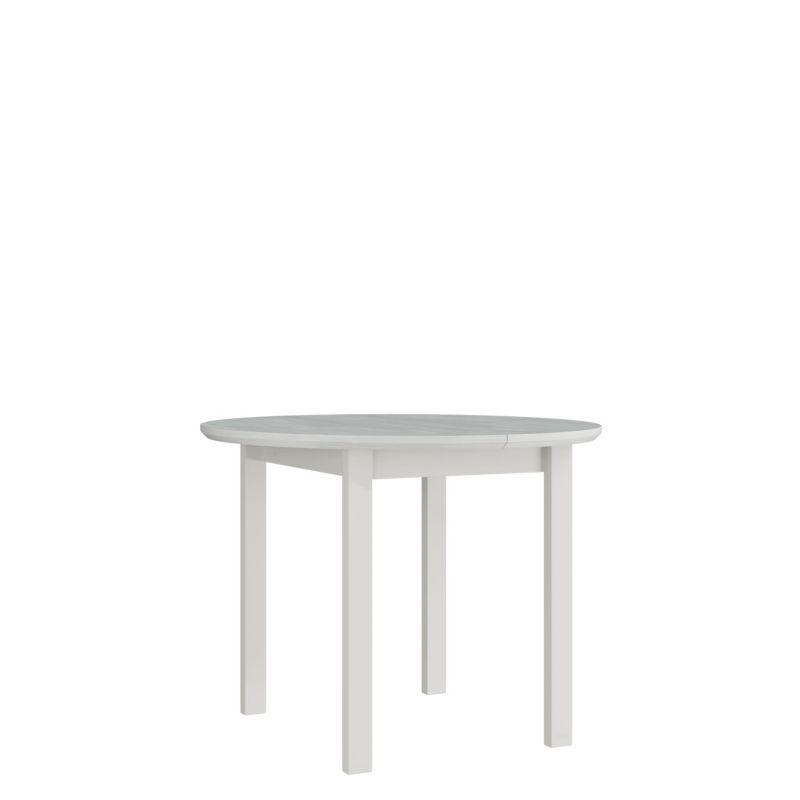 Stół rozkładany MIRJAN 24 Poli I 100x100/130 biały 1 szt.