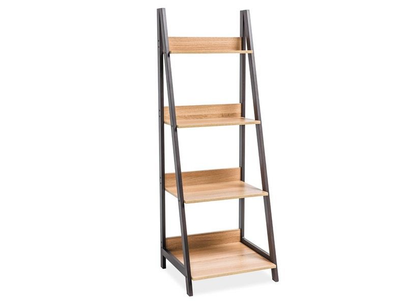 Regał na książki Signal MATIS A dąb/ciemny brąz1 szt