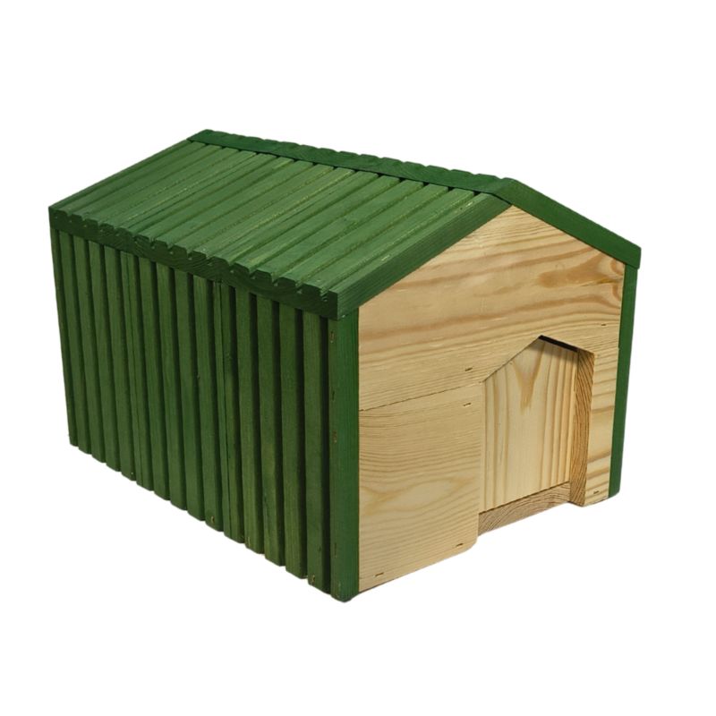 Domek dla jeża MODO24 impregnowany 25x36x27 cm eko legowisko 1 szt.