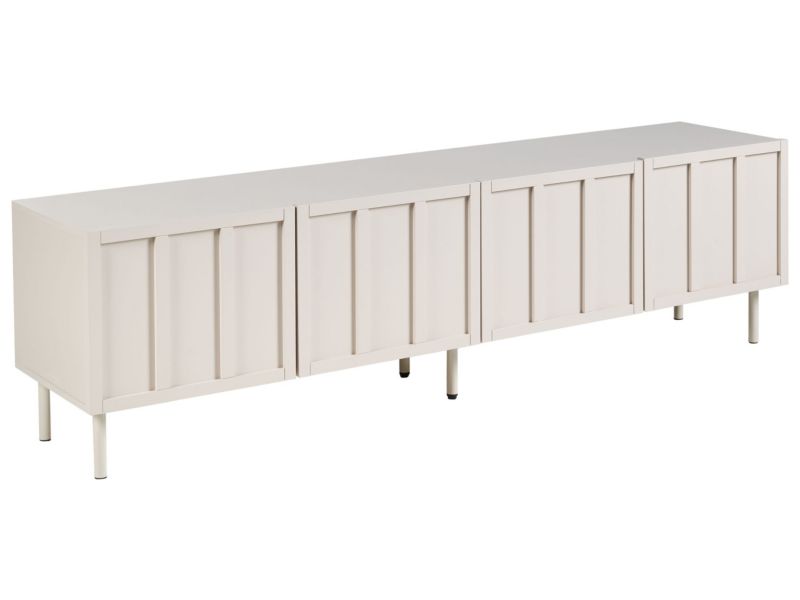 Szafka RTV Clunes Jasnobeżowy 1 szt.