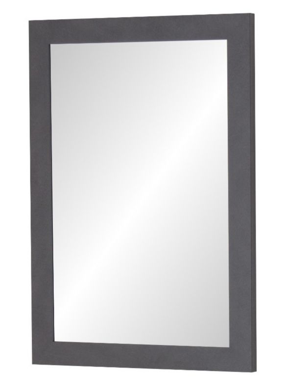 Lustro Profilmat wiszące 140x80 rama kolor grafitowy, szary art 1szt.