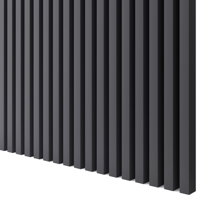Lamele klasyczne LAMELE3D grafit mat zestaw 10 szt