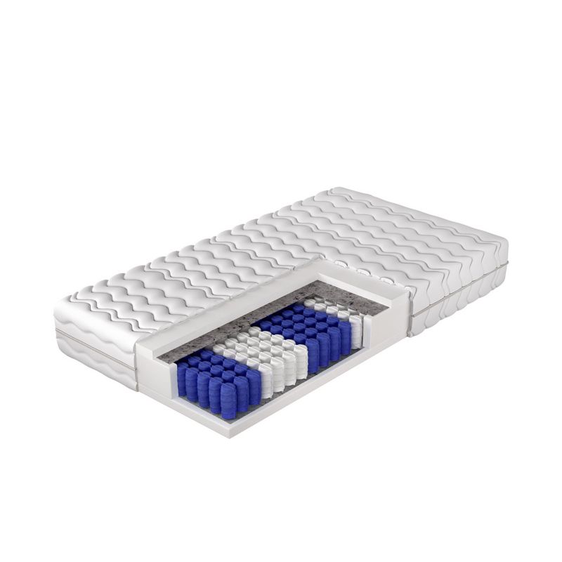 Dwustronny materac sprężynowy MIRJAN 24 Montana 18 cm 140x200 1 szt.