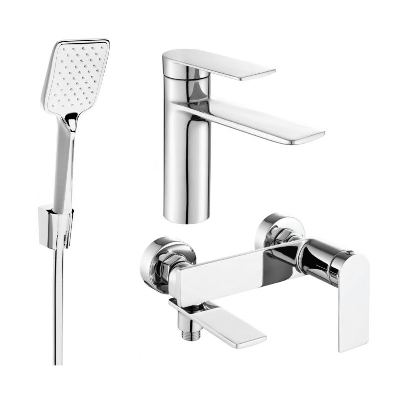 Zestaw wannowy Mexen Zero chrom 71103R62-00 1 szt.