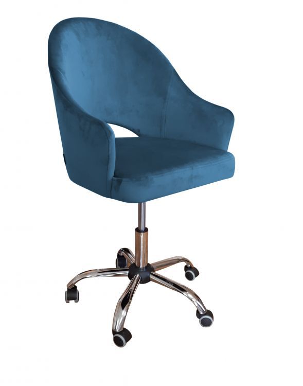Fotel Atos JENISEJ VELVET ciemno niebieski 1 szt