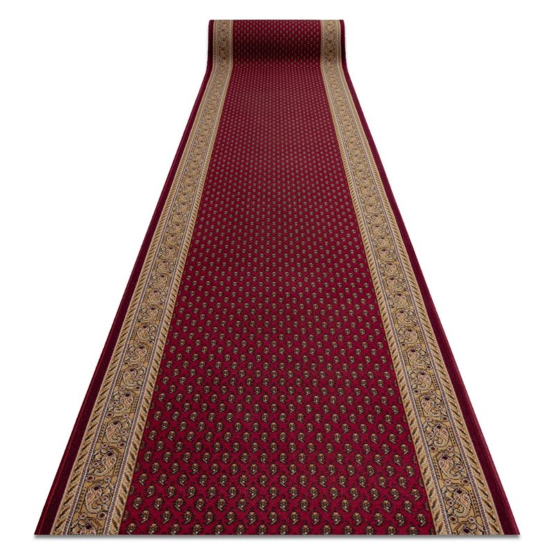 Chodnik RugsX 100x390 cm bordo 222846 1 szt.